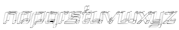 Republika III - Sketch Italic Font UPPERCASE