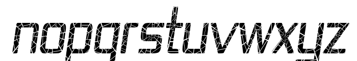 Republika IV Cnd - Shatter Italic Font UPPERCASE