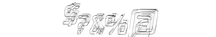 Republika IV Cnd - Sketch Italic Font OTHER CHARS