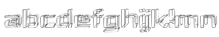 Republika IV Exp - Sketch Font LOWERCASE