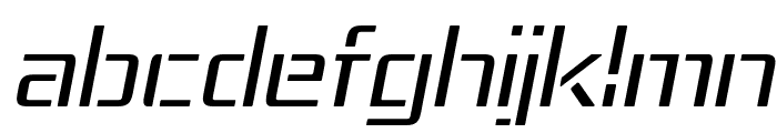 Republika IV - Light Italic Font LOWERCASE