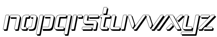 Republika IV - Shadow Italic Font LOWERCASE