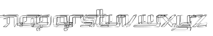Republika V Exp - Sketch Font LOWERCASE