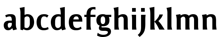 Resavska BG Sans Bold Font LOWERCASE