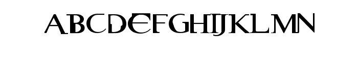 Resident Evil Font LOWERCASE