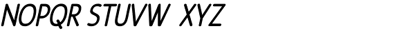Revalo Modern Regular Italic Font UPPERCASE
