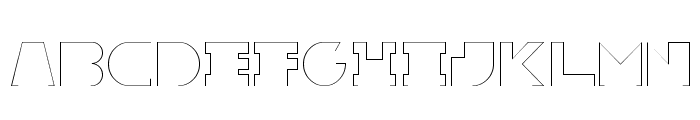 Rexic-Regular Font LOWERCASE
