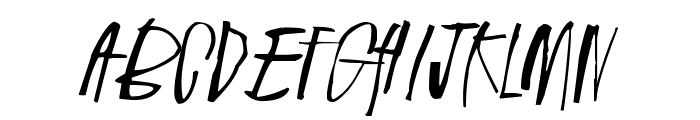 Rhinoceros Font UPPERCASE