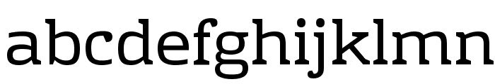 Rhodium Libre Font LOWERCASE