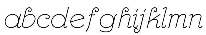 Rhumba Script NF Font LOWERCASE