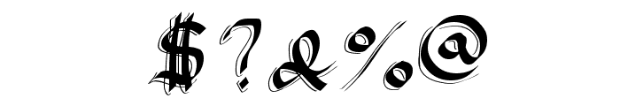 Ribbons 2 Font OTHER CHARS
