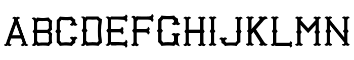 Richardson Brand Fancy Block Font LOWERCASE