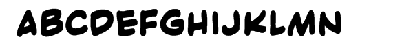 Rick Veitch Bold-Intl Font LOWERCASE