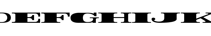 Rider Widest Ultra-expanded ExtraBlack Font LOWERCASE