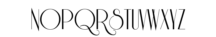 Riesling Font UPPERCASE