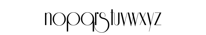 Riesling Font LOWERCASE