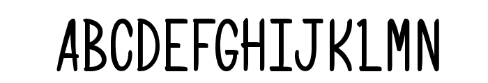 Right Balance Font UPPERCASE