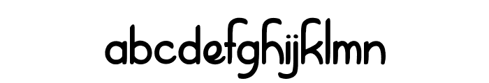 Right Balance Font LOWERCASE
