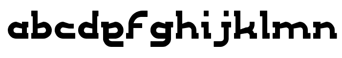 Right POWER Font LOWERCASE