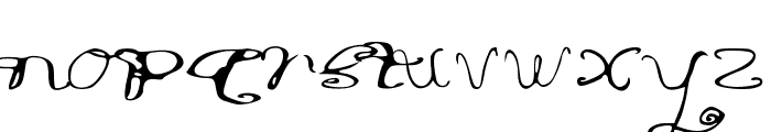 RiordonFancy Font LOWERCASE
