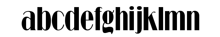 RitzFLFCond Font LOWERCASE