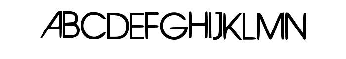 Rocketeer_Gothic Font UPPERCASE