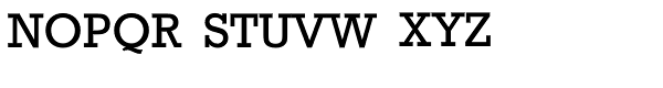 Rockwell WGL Regular Font UPPERCASE