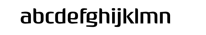 Rogue Sans Pro Extended Light Font LOWERCASE