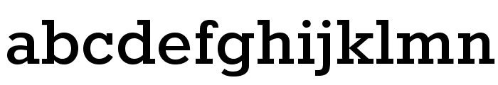 Rokkitt-Bold Font LOWERCASE