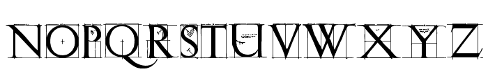 RomanGridCaps Font UPPERCASE