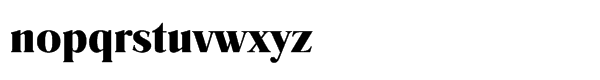 Romana Std Bold Font LOWERCASE