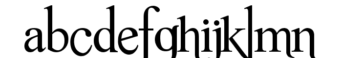 Romance Fatal Serif Std Font LOWERCASE