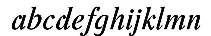 Romande ADF No2 Std Bold Italic Font LOWERCASE