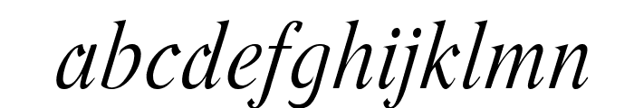Romande ADF No2 Std Italic Font LOWERCASE