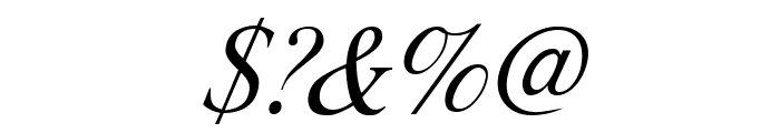 Romande ADF Script Std Italic Font OTHER CHARS