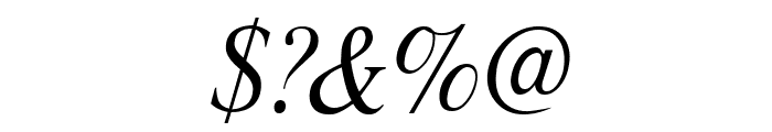 Romande ADF Std Italic Font OTHER CHARS
