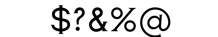 Romanesque Serif Regular Font OTHER CHARS
