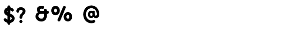 Rondell Black Font OTHER CHARS