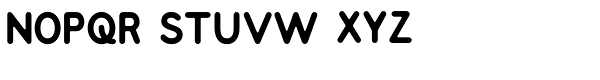 Rondell Black Font UPPERCASE
