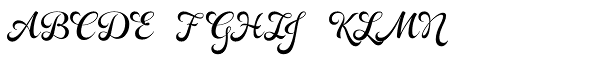 Rosarian Font UPPERCASE
