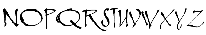 Rosemary Roman Font UPPERCASE