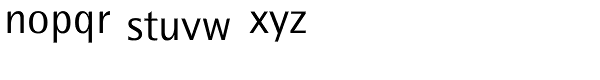 Rotis Pro 55 Cyrillic Regular Font LOWERCASE