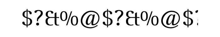 Rotis Serif Pro Cyrillic Font OTHER CHARS