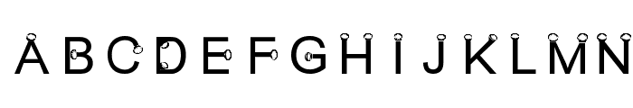 Rotlichtlampe-Regular Font UPPERCASE