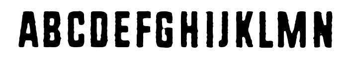Rough Simple Font LOWERCASE