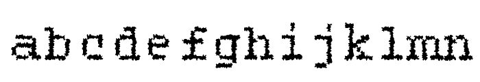 Roughie-Light Font LOWERCASE