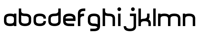 Rounded Sans Serif 7 Font LOWERCASE