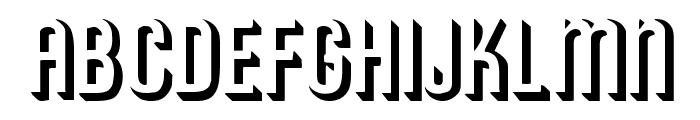 RoundedRelief Regular Font LOWERCASE