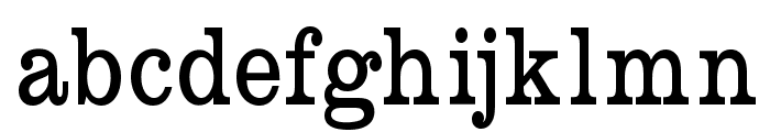 RoundslabSerif Font LOWERCASE