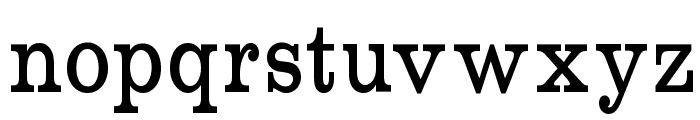 RoundslabSerif Font LOWERCASE